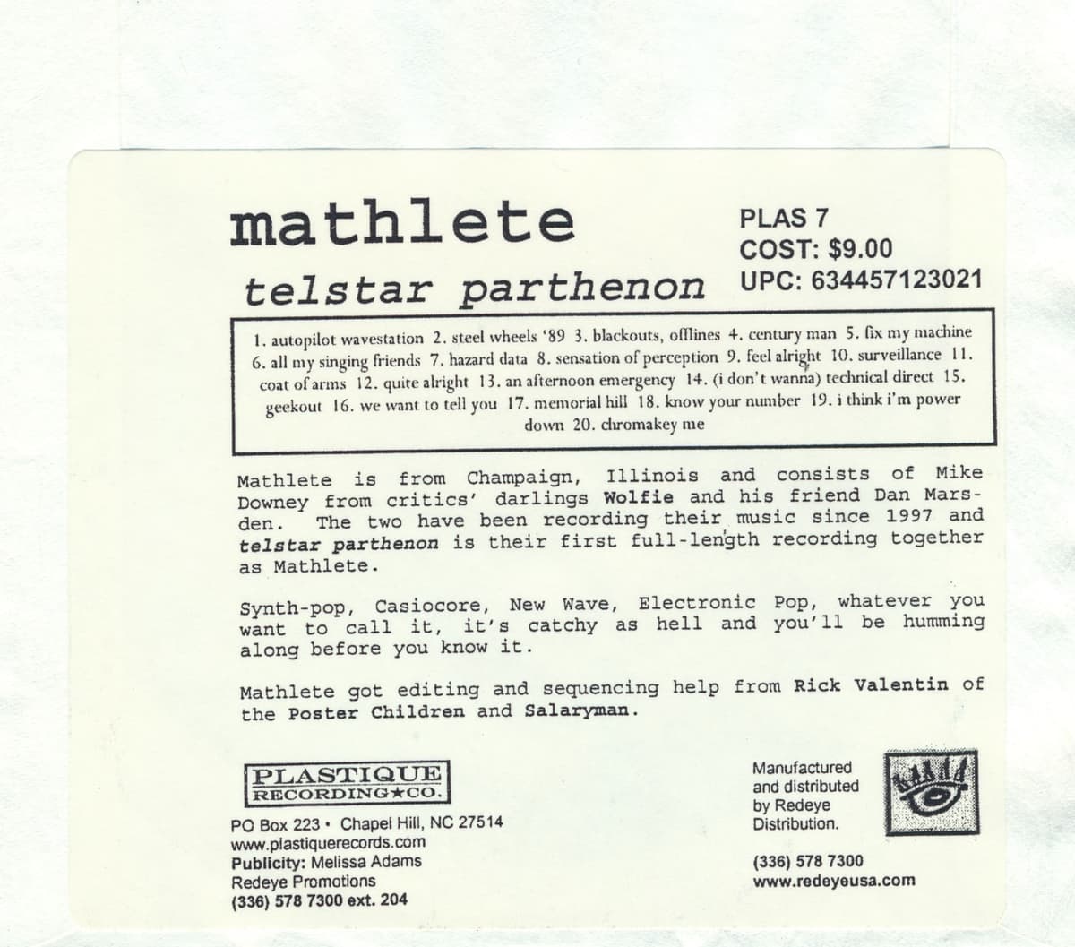 Telstar Parthenon