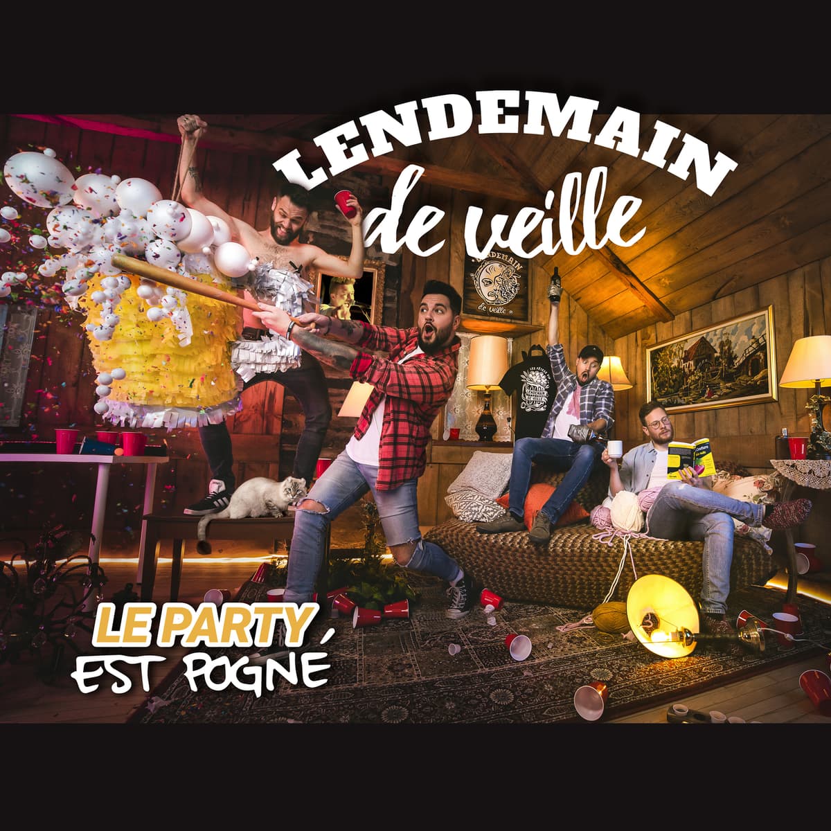 Le party est pogné