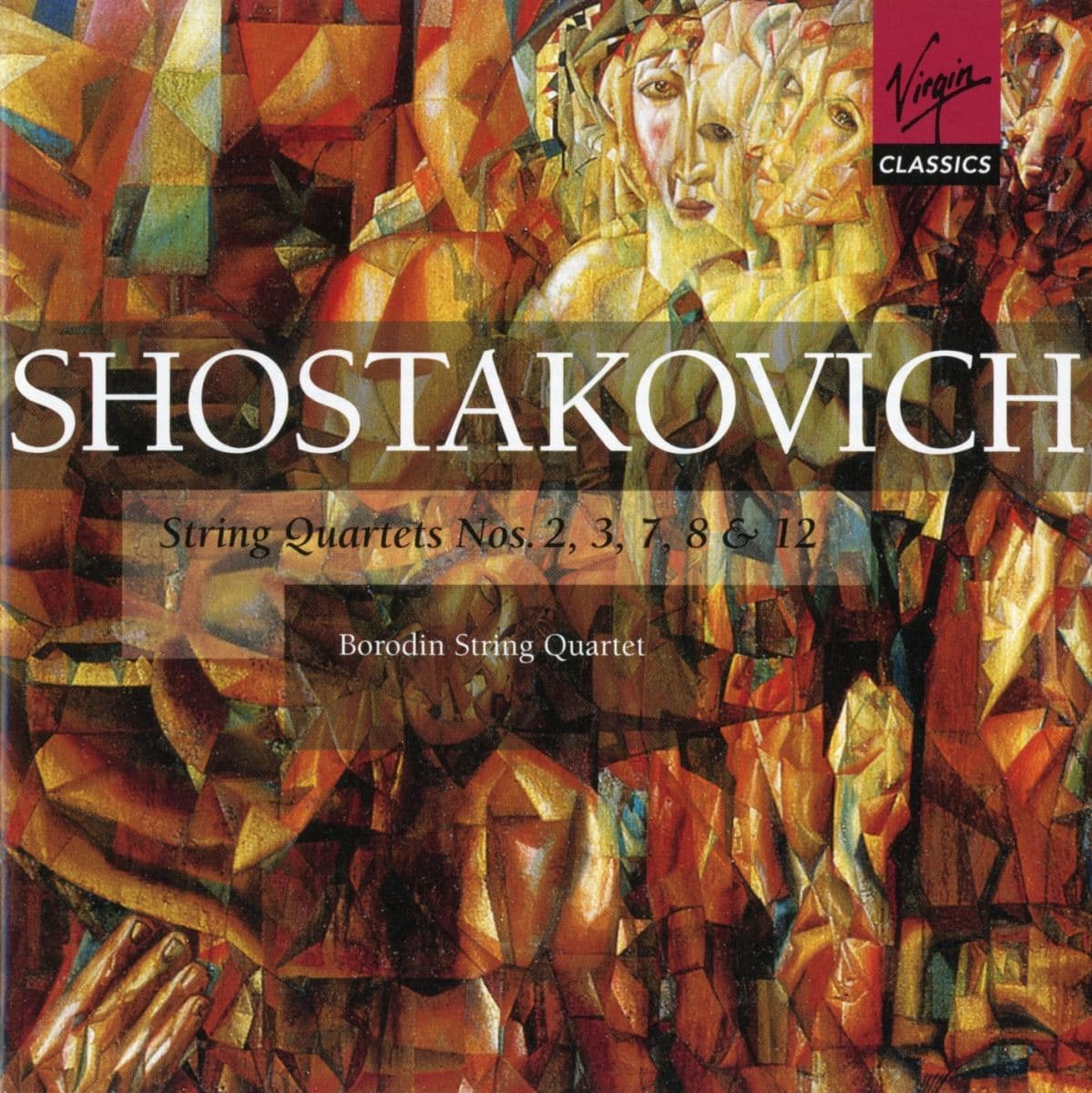 String Quartets nos. 2, 3, 7, 8, 12