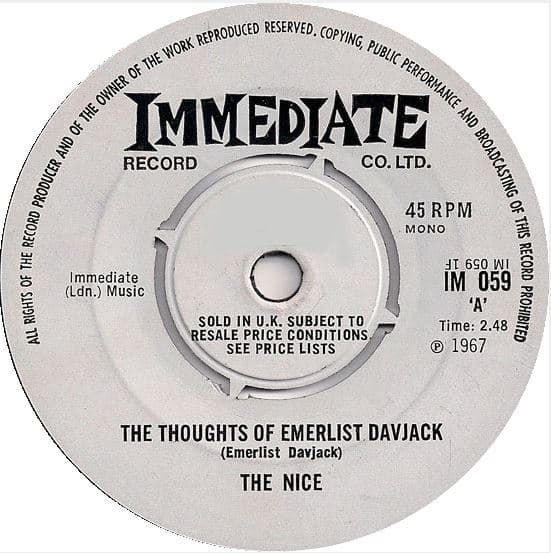 The Thoughts of Emerlist Davjack