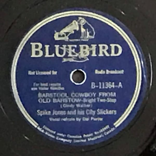 Barstool Cowboy From Old Barstow / The Covered Wagon Rolled Right Along