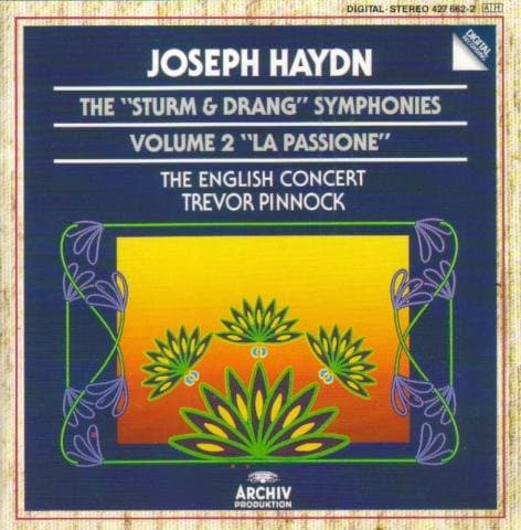 The "Sturm & Drang" Symphonies, Volume 2: "La Passione"