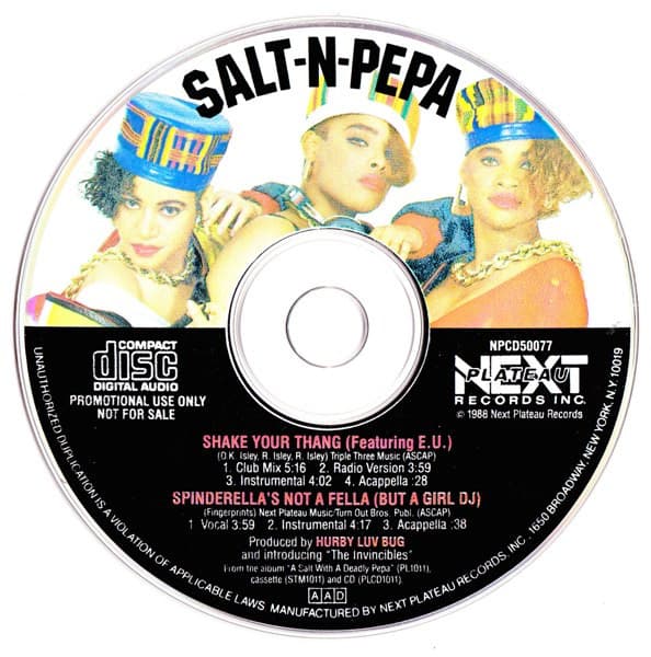 Shake Your Thang / Spinderella’s Not a Fella (But a Girl DJ)