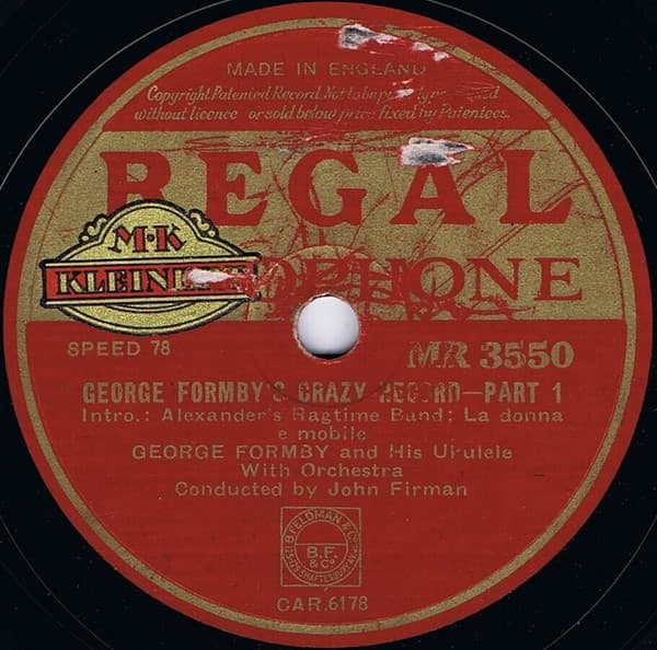 George Formby's Crazy Record