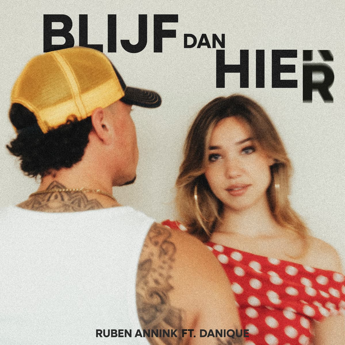 Blijf dan hier