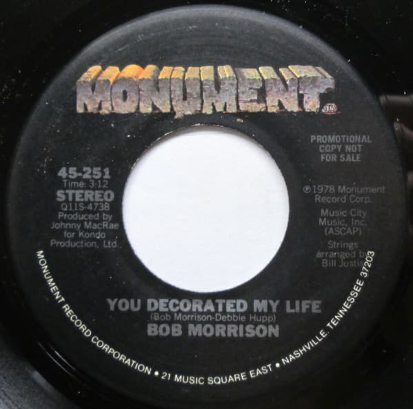 You Decorated My Life
