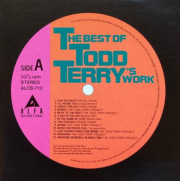 The Best of Todd Terry's Work