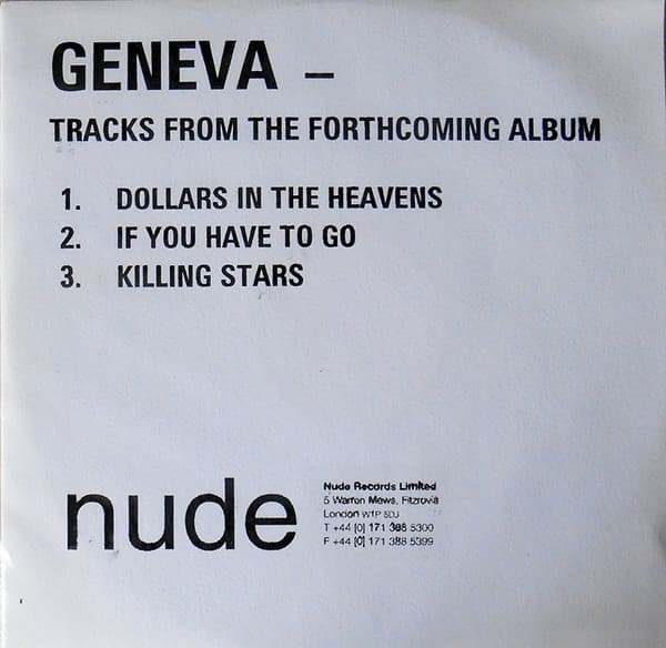Tracks From The Forthcoming Album