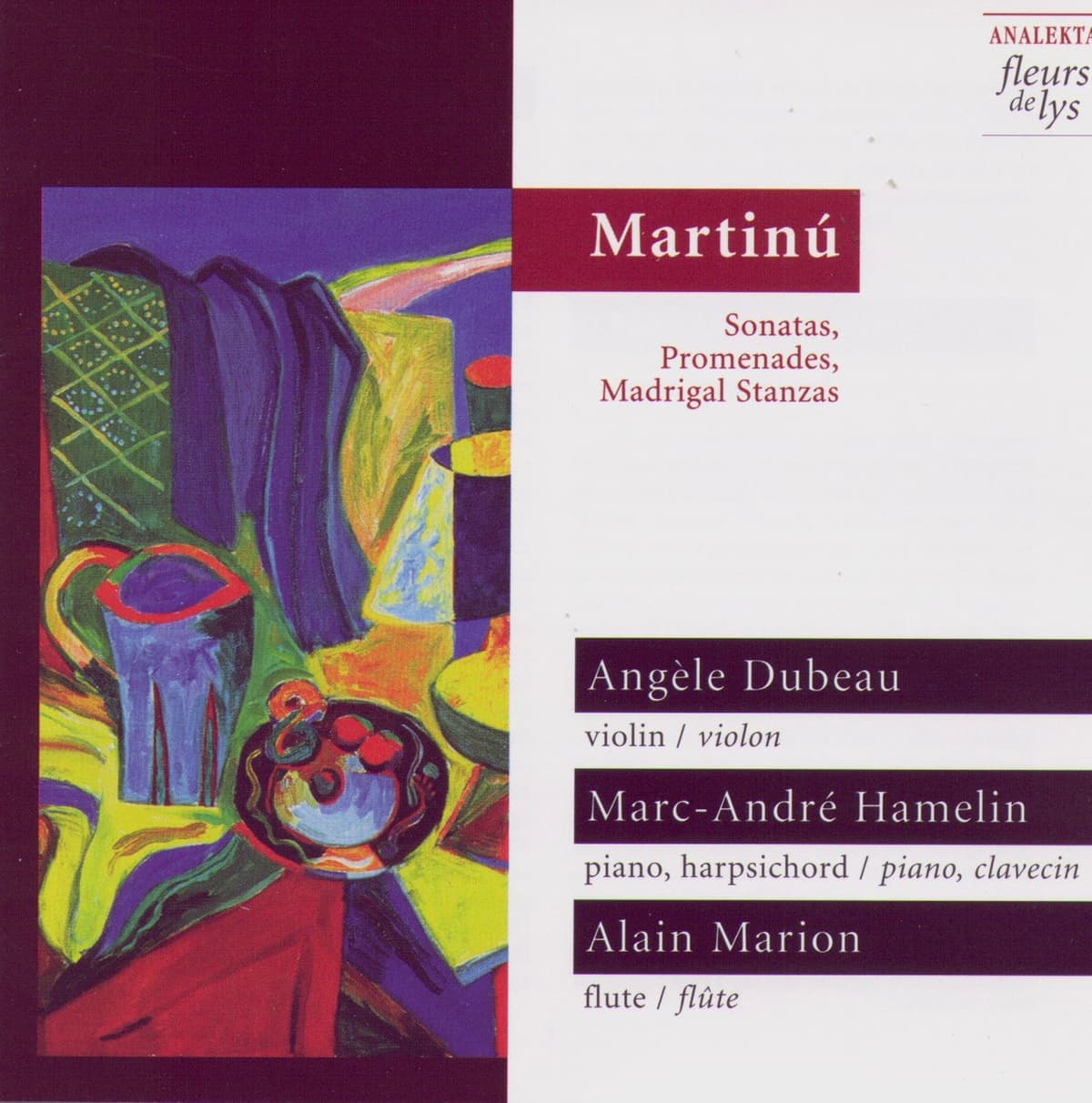 Sonatas / Promenades / Madrigal Stanzas