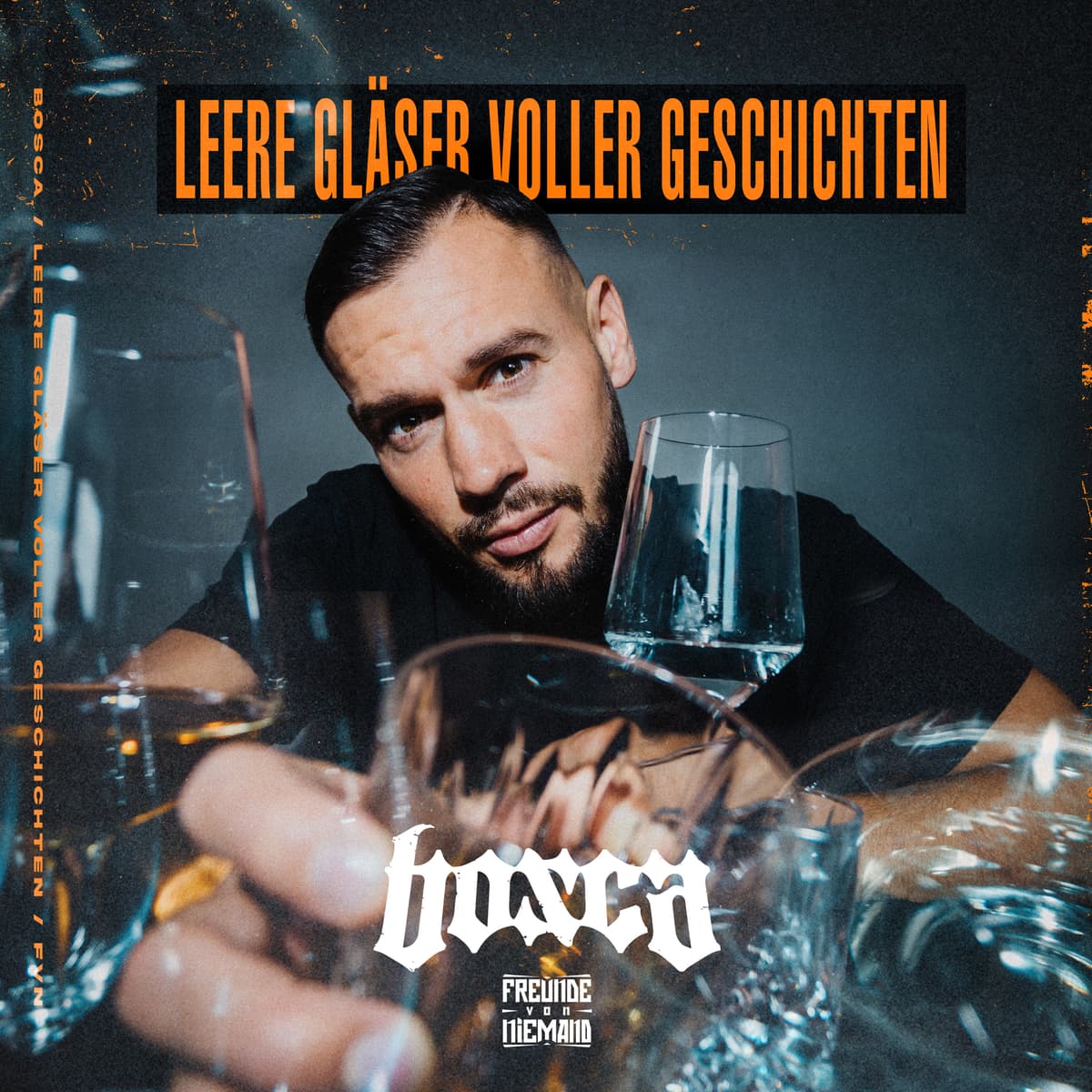 Leere Gläser voller Geschichten