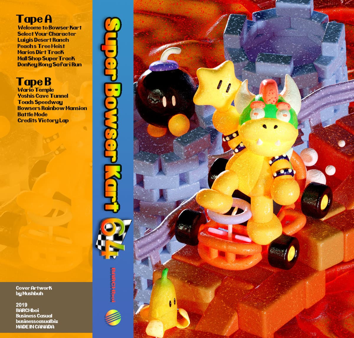 Super Bowser Kart 64