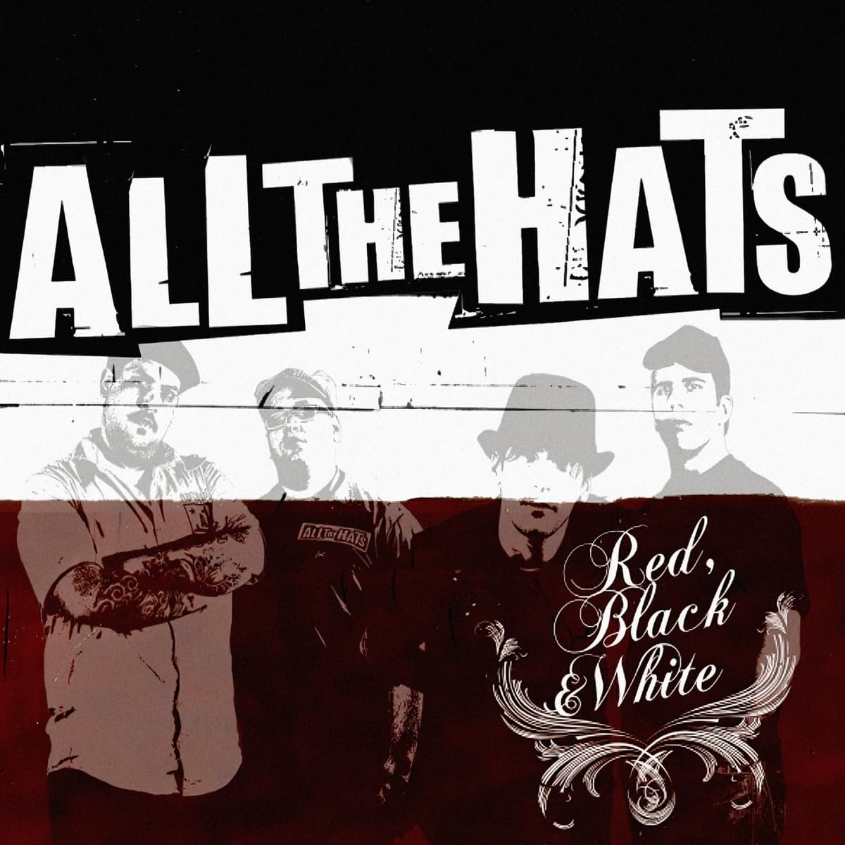 Red, Black & White
