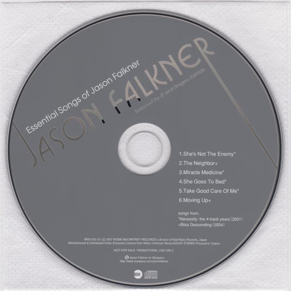 Essential Songs Of Jason Falkner