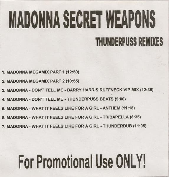 Madonna Secret Weapons