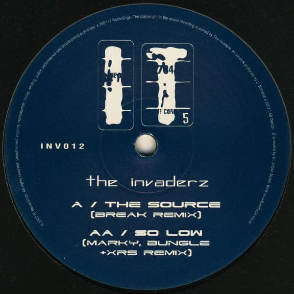 The Source (Break remix) / So Low (Marky, Bungle + XRS remix)