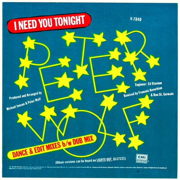 I Need You Tonight