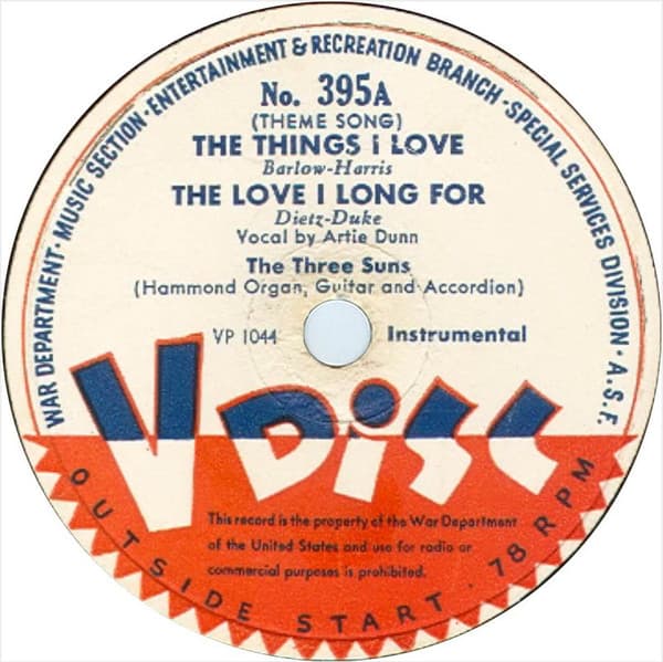 The Things I Love / The Love I Long For / Let Me Call You Sweetheart / Down by the Old Mill Stream