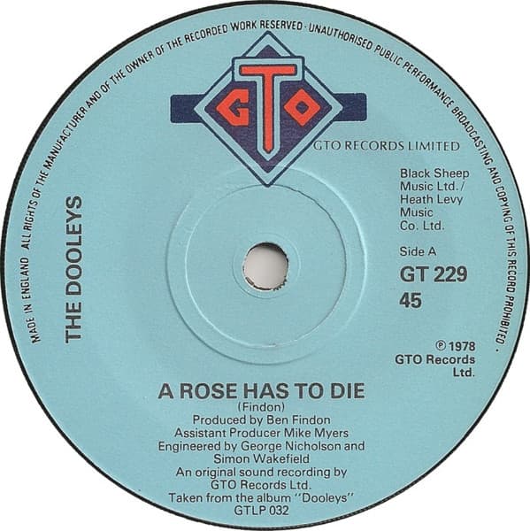 A Rose Has to Die