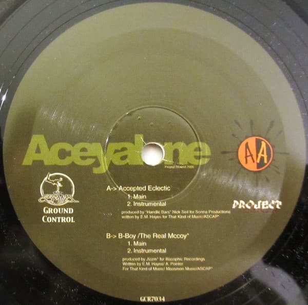 Accepted Eclectic / B-Boy The Real Mc Coy