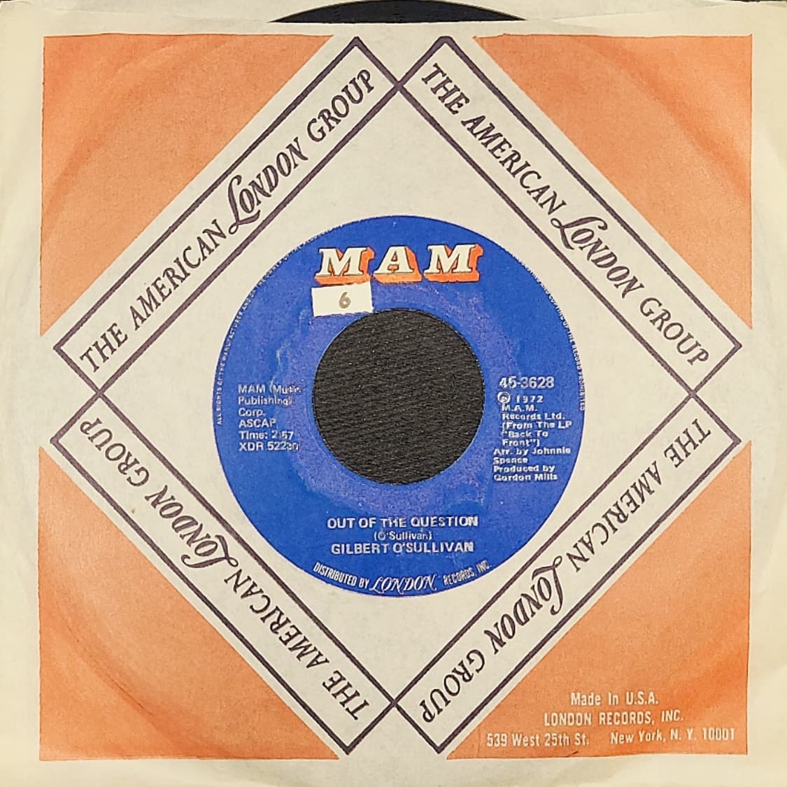 Out of the Question / Everybody Knows