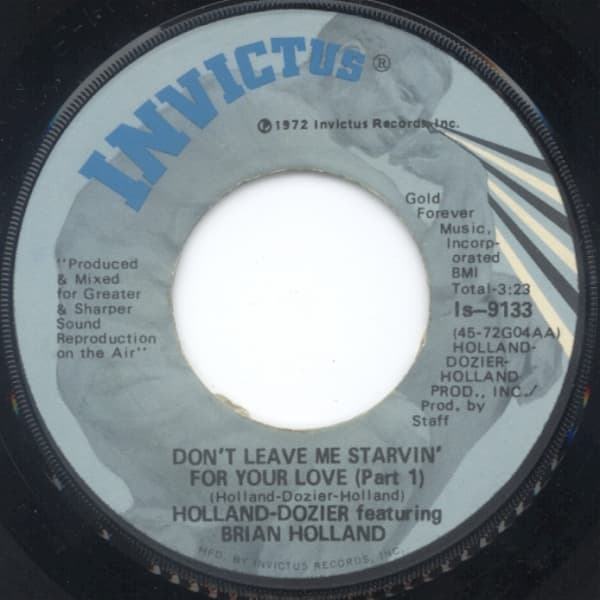 Don’t Leave Me Starvin’ for Your Love