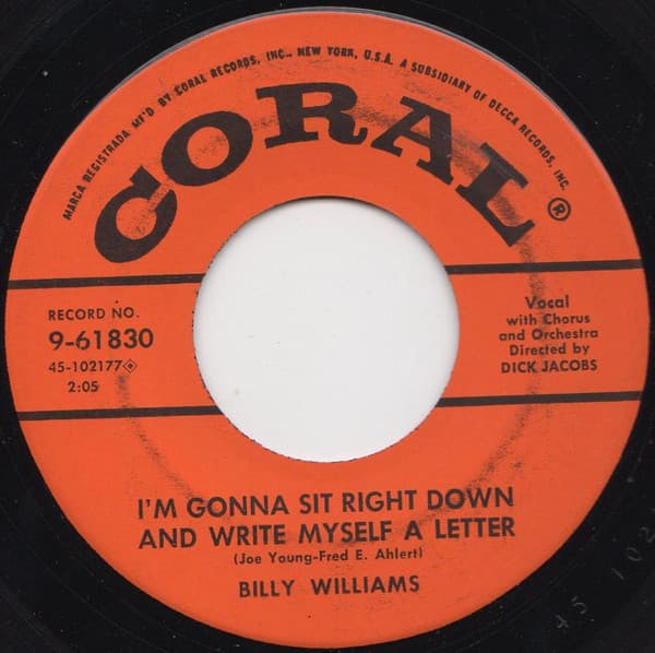I'm Gonna Sit Right Down and Write Myself a Letter / Date With the Blues