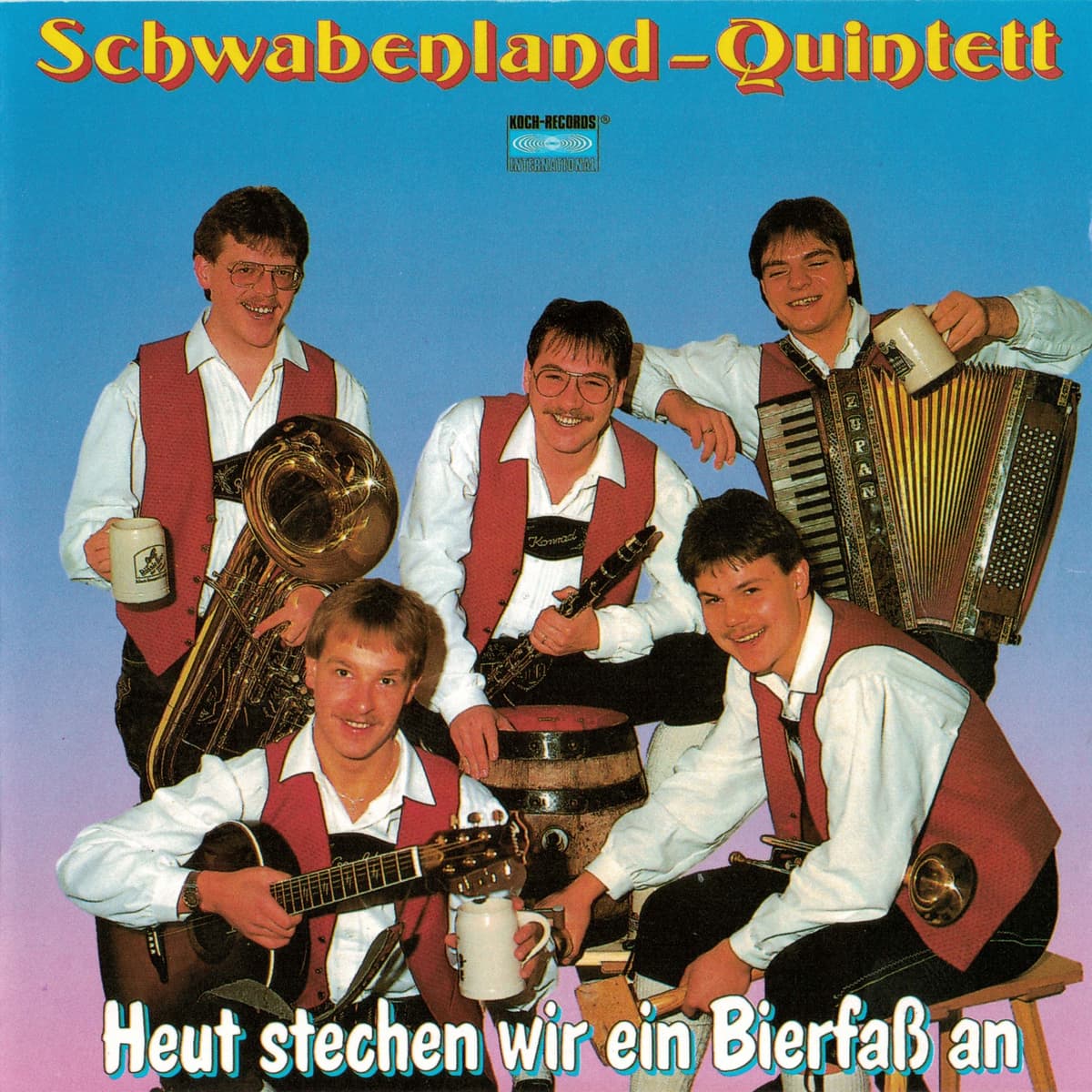 Heut stechen wir ein Bierfaß an