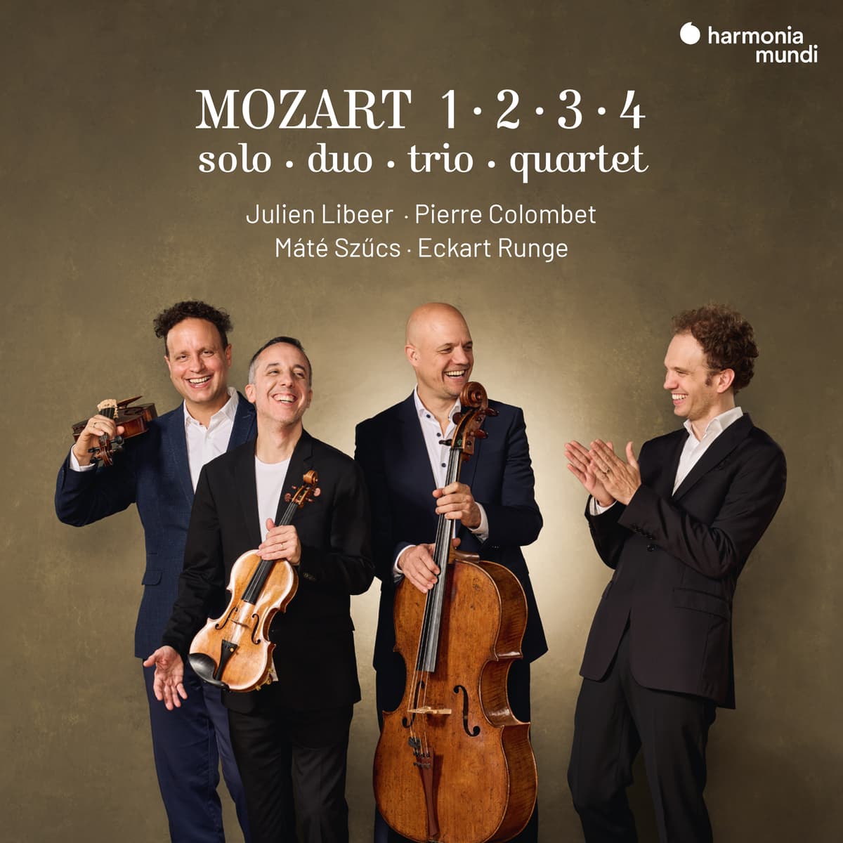 1 ∙ 2 ∙ 3 ∙ 4. Solo, Duo, Trio, Quartet