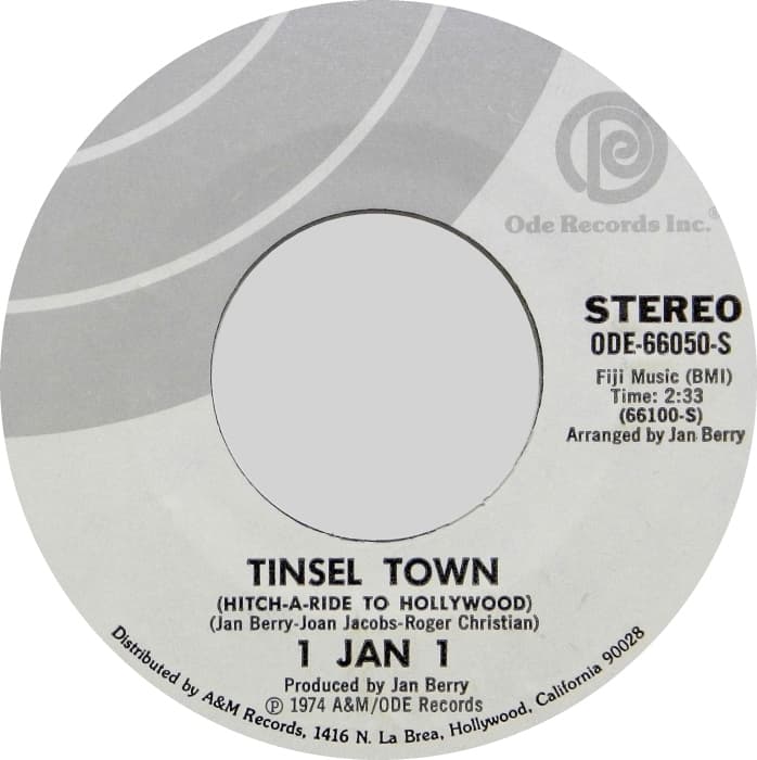 Tinsel Town (Hitch-a-Ride-to-Hollywood) / Blow Up Music