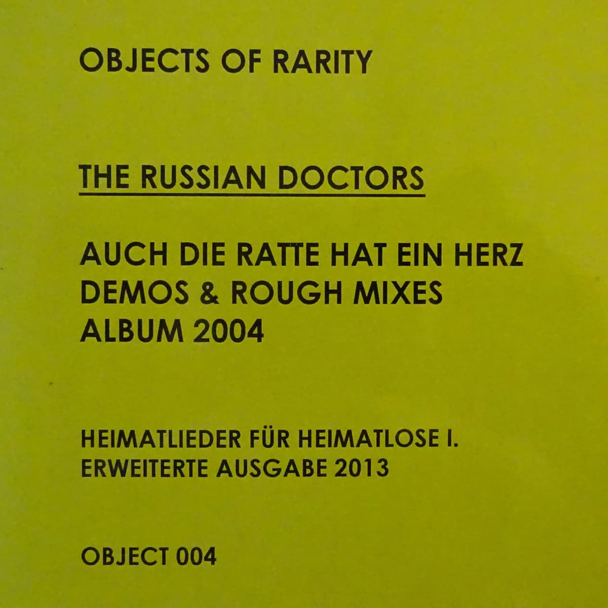 Auch die Ratte hat ein Herz