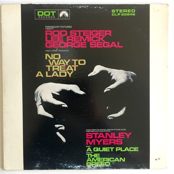 No Way to Treat a Lady (Music From the original Motion Picture Score)