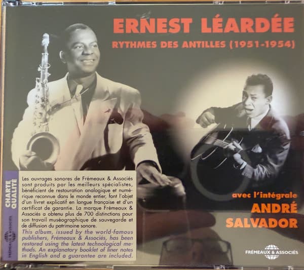 Ernest Léardée rythmes des Antilles (1951 - 1954) avec l'intégrale André Salvador