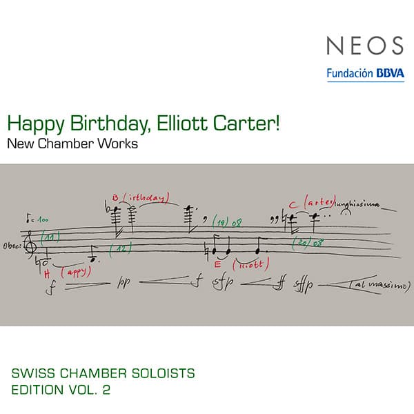 Happy Birthday Elliott Carter! New Chamber Works