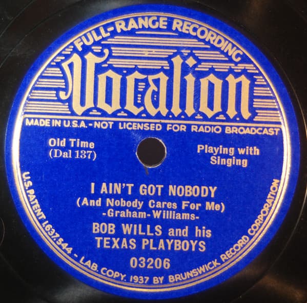 I Ain't Got Nobody / Who Walks in When I Walk Out