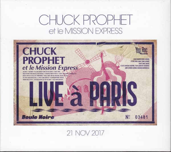 Live à Paris 21 Nov 2017
