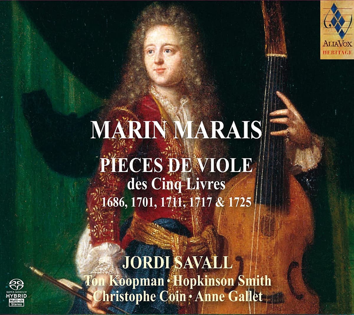 Pièces de viole des Cinq Livres