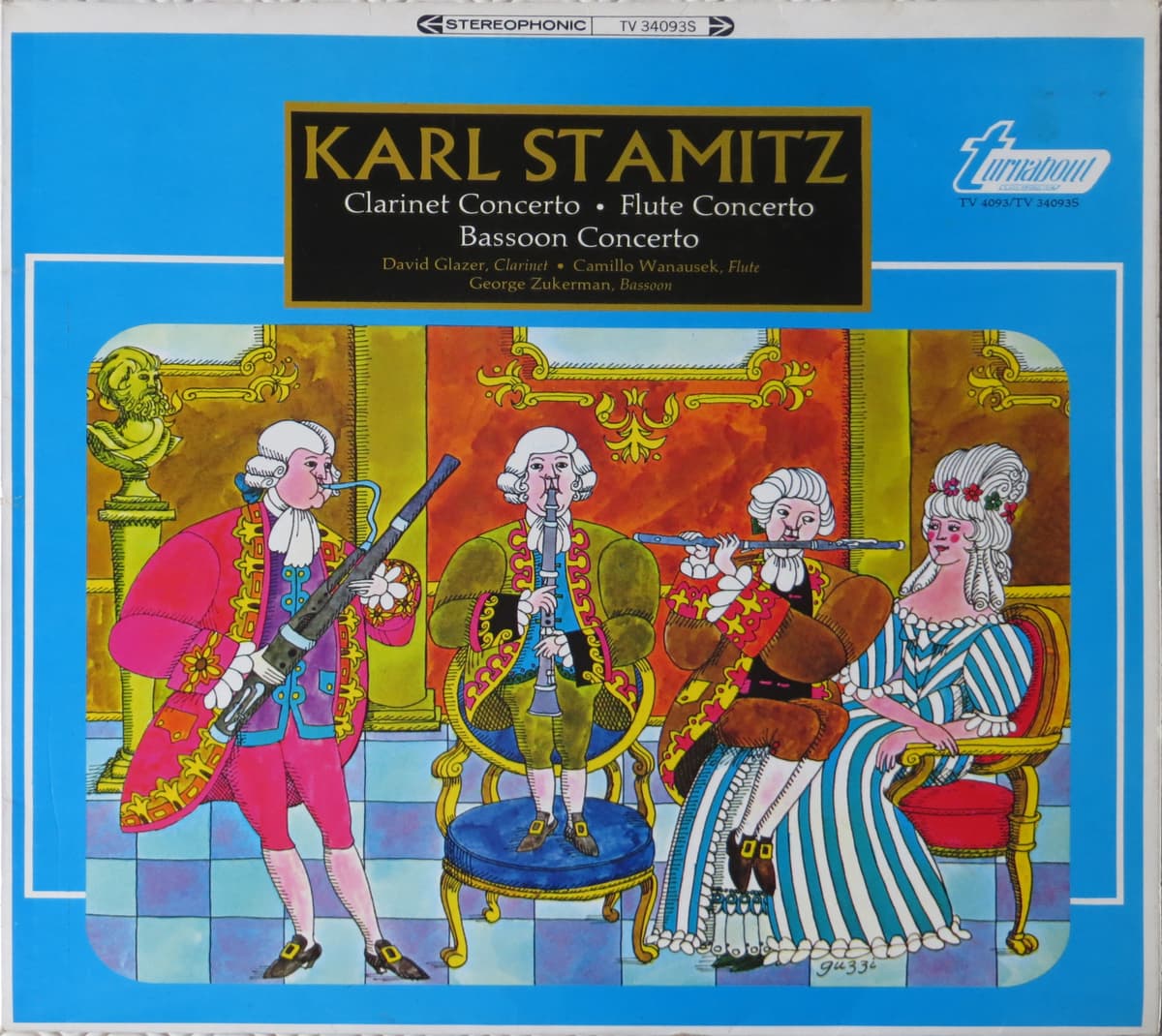 Clarinet Concerto / Flute Concerto / Bassoon Concerto