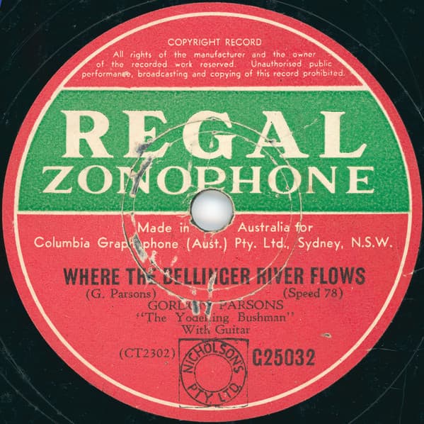 Where the Bellinger River Flows / The Passing of Cobber Jack