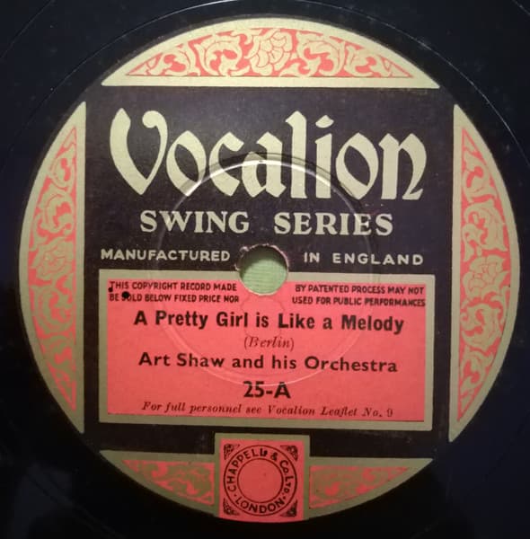 The Japanese Sandman / A Pretty Girl Is Like a Melody