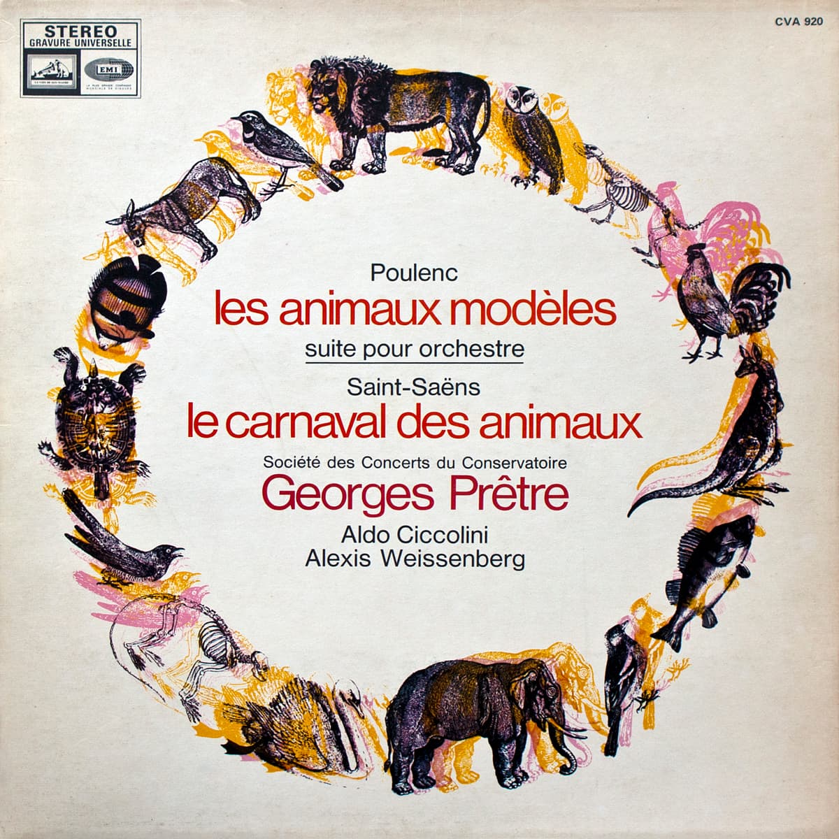 Poulenc: Les Animaux modèles / Saint-Saëns: Le Carnaval des animaux