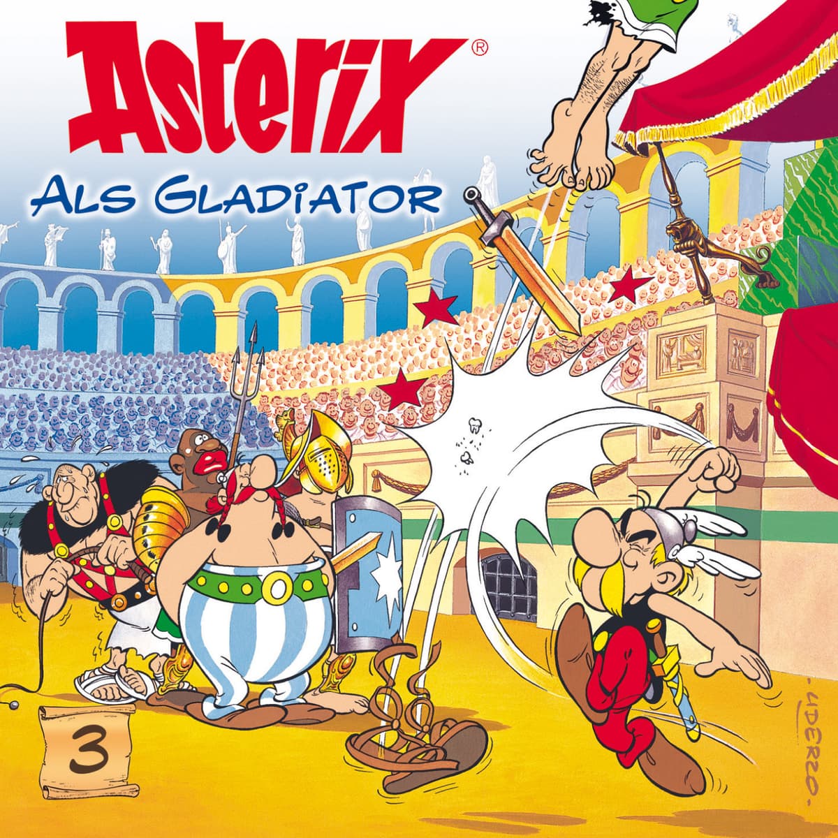 Asterix als Gladiator