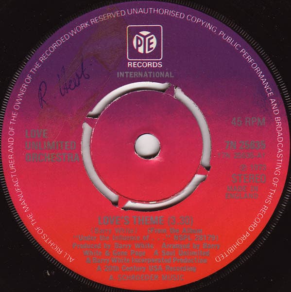 Love's Theme / Sweet Moments