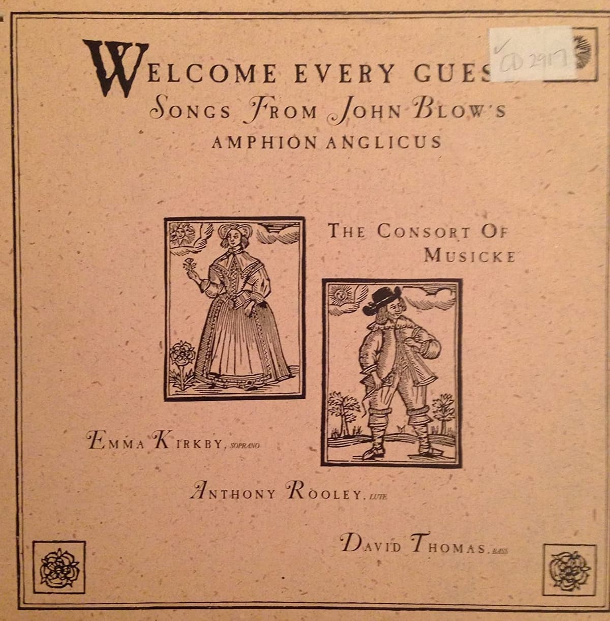 Welcome Every Guest - Songs From John Blow's Amphion Anglicus