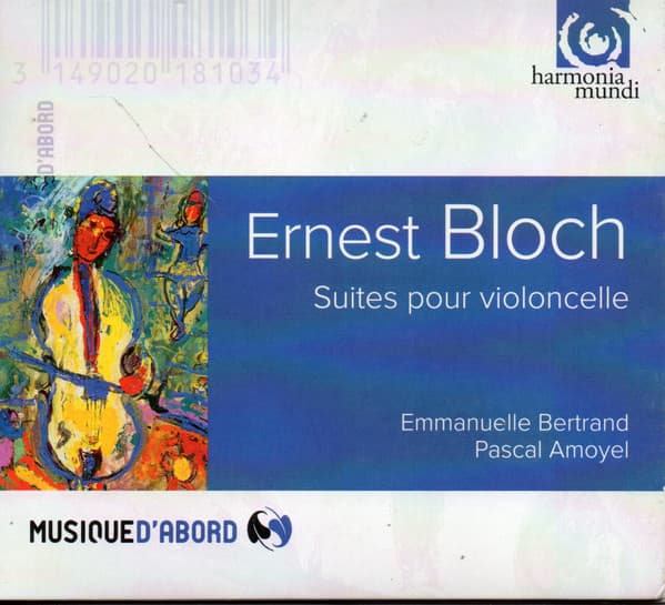 Suites pour violoncelle - Méditations hébraïques pour violoncelle et piano