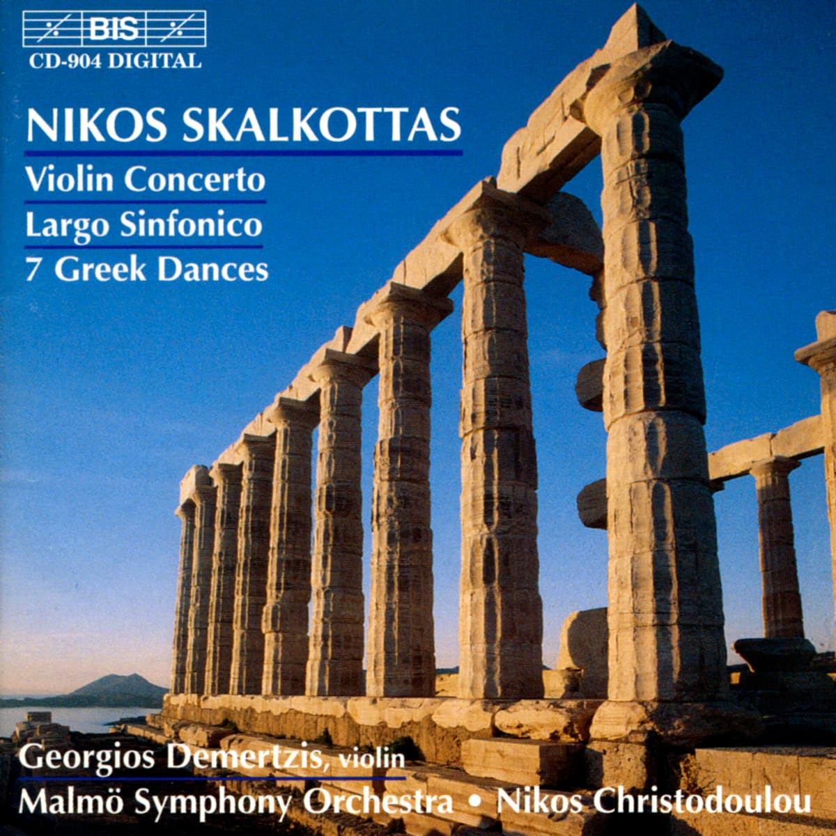 Violin Concerto / Largo sinfonico / 7 Greek Dances