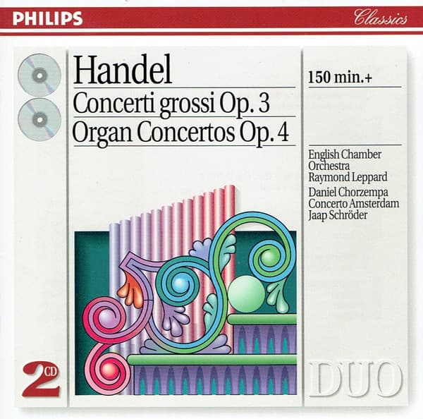 Concerti grossi Op. 3 / Organ Concertos Op. 4