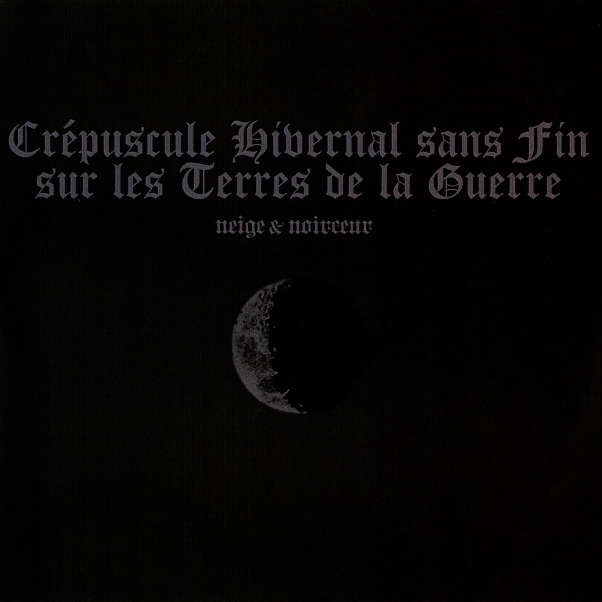 Crépuscule hivernal sans fin sur les terres de la guerre