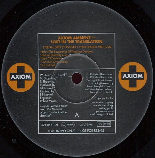 Axiom Ambient - Lost in the Translation