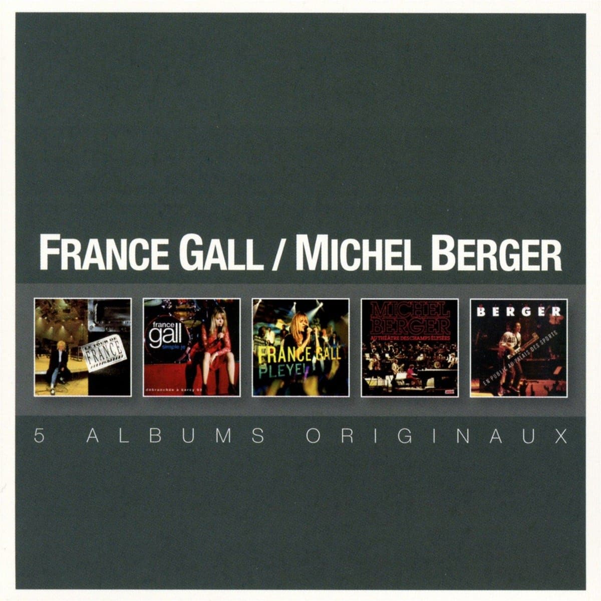 5 Albums Originaux