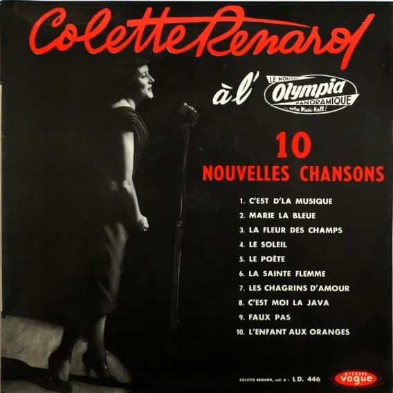 Colette Renard à l'Olympia